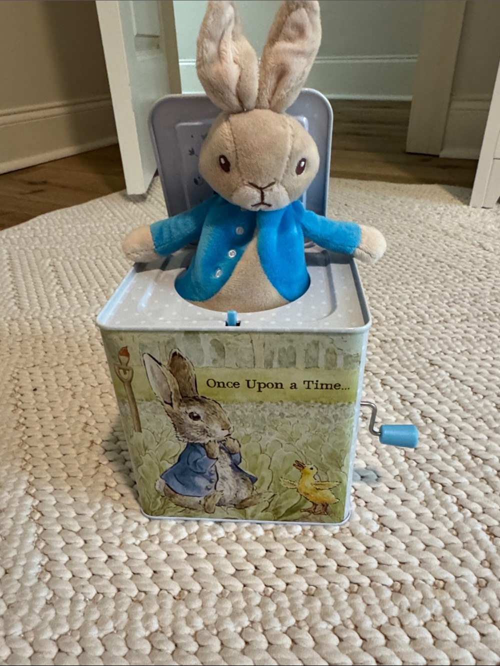 Vintage Peter rabbit Jack in the box